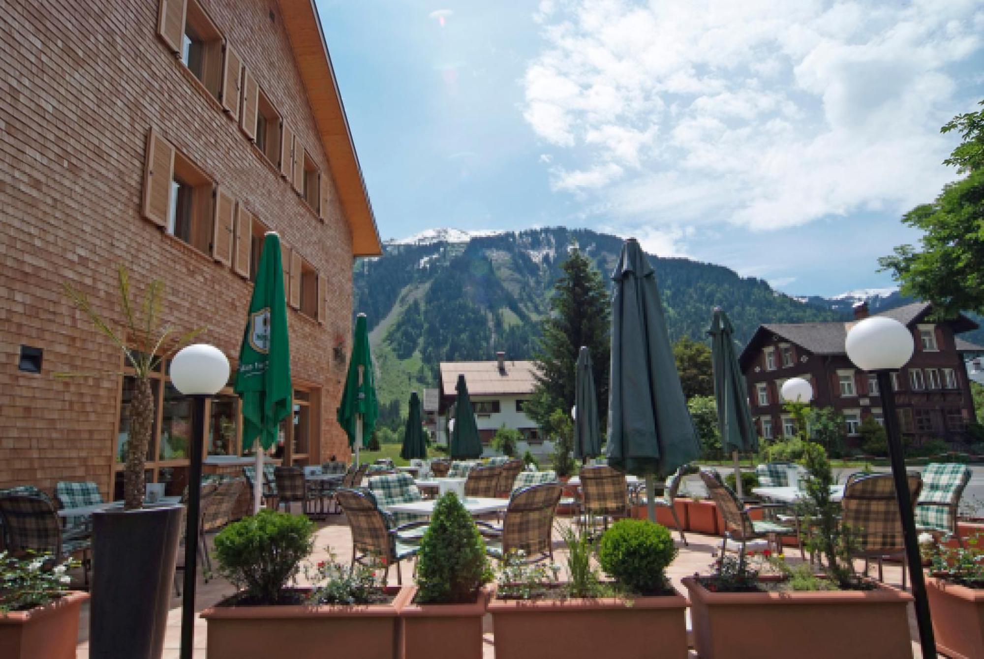 Tre Soli Appartements Restaurant Schoppernau Εξωτερικό φωτογραφία